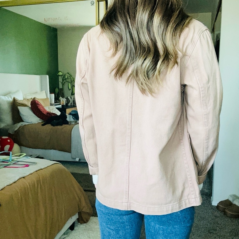 Asos Button Down Utility Jacket Xs - image 3